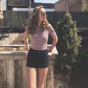 This is an off the shoulder body piece!